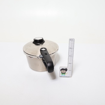Fissler Vitavit Premium/Tlakový hrniec (4,5 l, Ø 22 cm) Tlakový hrniec z nerezovej ocele, 4 úrovne