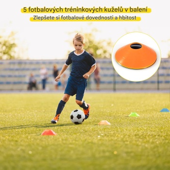 Tréninková fotbalová branka pro děti VX46314, síť 244 × 183 cm, odolný rám z PVC, bílá - N