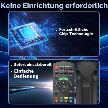 Diaľkový ovládač Tobfit pre televízory Panasonic, univerzálna náhrada N2QAYB000487 pre diaľkový