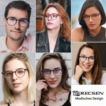 COJWIS 5 kusů čtecích brýlí s filtrem modrého světla pro ženy a muže, brýle s pružinovým pantem,