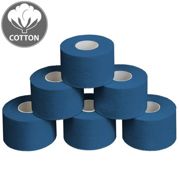 ALPIDEX Šport Tape 6 roliek 3,8 cm x 10 m Futbal Hádzanká Volejbal Modrá