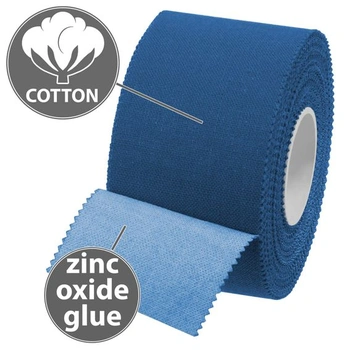ALPIDEX Šport Tape 6 roliek 3,8 cm x 10 m Futbal Hádzanká Volejbal Modrá
