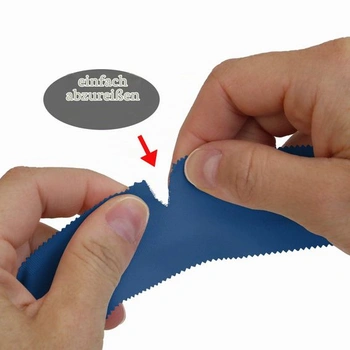 ALPIDEX Šport Tape 6 roliek 3,8 cm x 10 m Futbal Hádzanká Volejbal Modrá