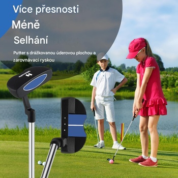 Detská golfová sada pre pravákov LW108SUGHY365, 11-13 rokov, modrá - N