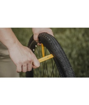 Nářadí Topeak Shuttle Lever Pro z plastu v černé barvě. Nářadí: 3 kusy. Rozměr: 14x2 cm, 15410047