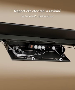 Integrovaná sada pre správu káblov a napájania CMP061B-EU, čierna - N