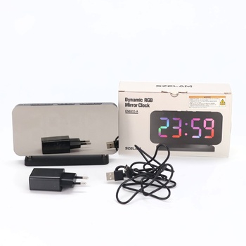 Digitální budík SZELAM HLX8853-ADC230714-BK