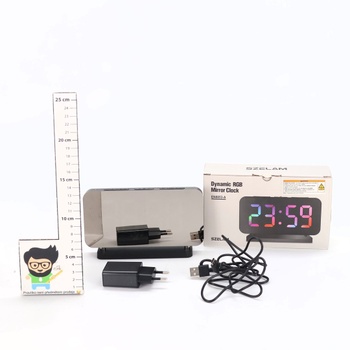 Digitální budík SZELAM HLX8853-ADC230714-BK