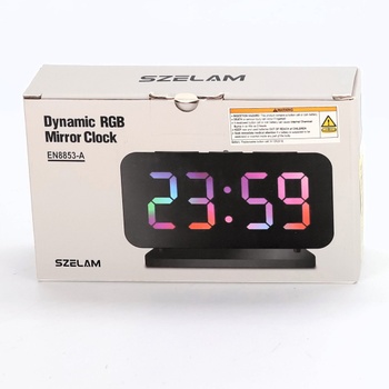 Digitální budík SZELAM HLX8853-ADC230714-BK