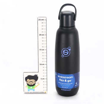 Nerezová fľaša SodaStream Fizz&Go COOL 0,9 l – kompatibilná s výrobníkmi perlivej vody DUO, E-DUO,