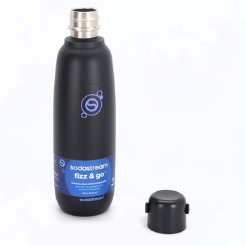 Nerezová fľaša SodaStream Fizz&Go COOL 0,9 l – kompatibilná s výrobníkmi perlivej vody DUO, E-DUO,