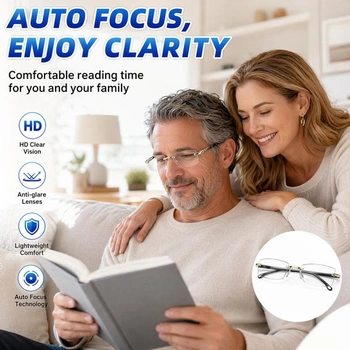 2 okuliare, ktoré sa automaticky prispôsobia dioptrickým okuliarom s automatickým ostrením