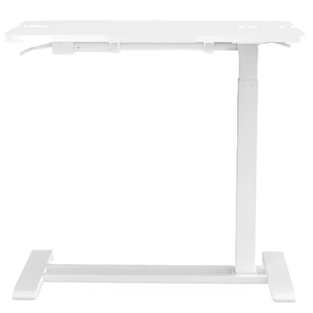 Výškovo nastaviteľný odkladací stolík H3W-7040-PRO, biely -…