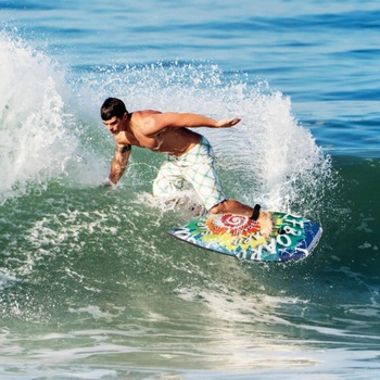 Bodyboard pre deti, jadro z EPS, povrch z XPE, 94 cm, modrá - N