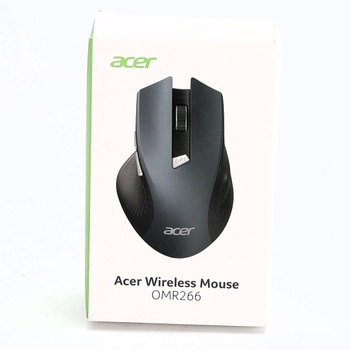 Bezdrôtová myš Acer, ergonomická bezdrôtová myš 2,4 GHz s rozlíšením 1600 DPI, bezdrôtová myš s