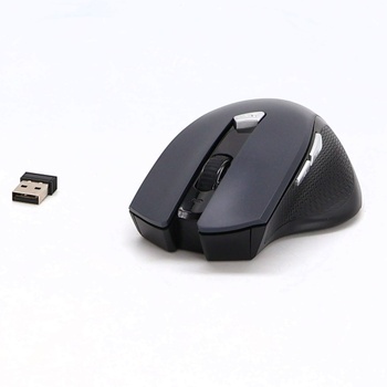 Bezdrôtová myš Acer, ergonomická bezdrôtová myš 2,4 GHz s rozlíšením 1600 DPI, bezdrôtová myš s