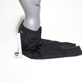 Pánske tréningové nohavice Adidas Aeroready Essentials Stanford s otvoreným lemom, čierne, stredné