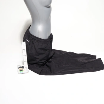 Pánské tréninkové kalhoty Adidas Aeroready Essentials Stanford s otevřeným lemem, černé, střední