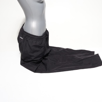 Pánske tréningové nohavice Adidas Aeroready Essentials Stanford s otvoreným lemom, čierne, stredné