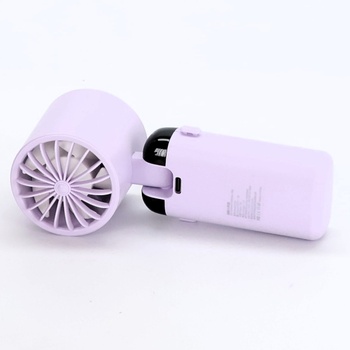 Ručný ventilátor KIMMOO N16 fialový