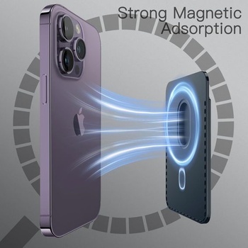 Magnetická peňaženka JETech kompatibilná s MagSafe pre iPhone 17/Air/16/15/14/13/12 Series, pre