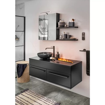 Zrkadlová skrinka Astor Cool Fire LED, 60 x 70 cm - B