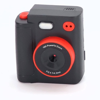 MYSTILUCK Okamžitý fotoaparát pre deti, 1080P HD detský fotoaparát s 32GB kartou a papierom do