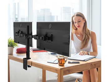 Nastaviteľné rameno pre monitor D1D, čierny - A