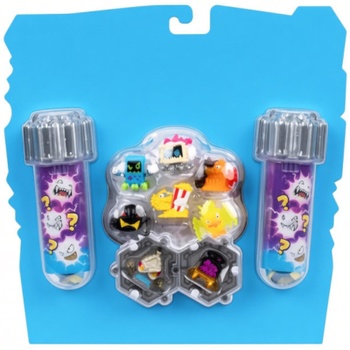 Súprava figúrok MrBeast Lab Mega Lab Hyper Fusion, 14 ks, viacfarebná - N