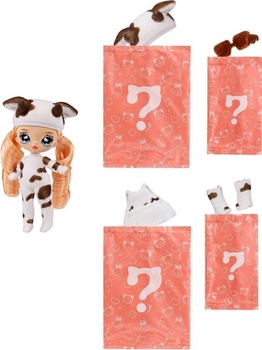 Bábika Fuzzy Surprise Cow Girl, 17 cm, viacfarebná - N