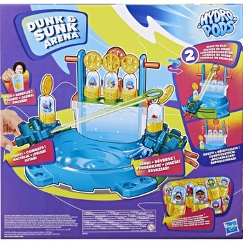 Herná aréna Hydro Pods Dunk & Sunk Arena, 35 cm, viacfarebná - N
