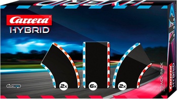 Rozšírenie autodráhy Track Pack 1, 10 dielov, 417 cm, čierna - N