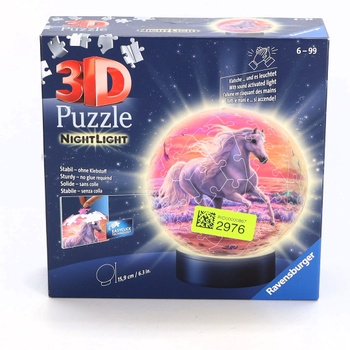 3D puzzle Ravensburger Kôň Nočné svetlo