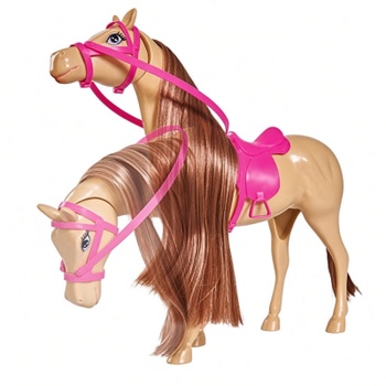Jazdecká bábika Steffi Lovely Horse s koňom, 29 cm, viacfarebná - N
