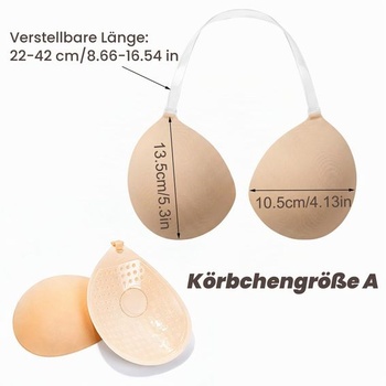 Samolepiace push-up podprsenka XCSJ, neviditeľná lepiaca podprsenka s priehľadnými ramienkami, priedušná