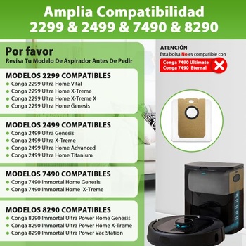 Prachové vrecko KGC kompatibilné s Conga 2299/2499/7490/8290