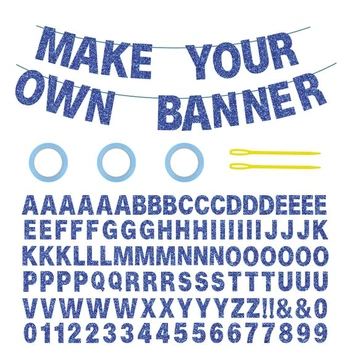 Pravopisný banner, trojuholníková dekorácia na narodeninovú…