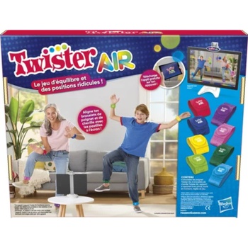Spoločenská hra Twister Air s AR aplikáciou, 8 pásikov, viacfarebná - N