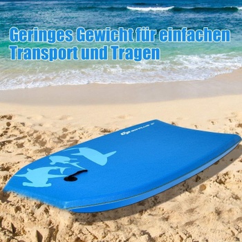 Bodyboard s ťažným lanom OP3855-S, 83 x 47 x 5,5 cm, modrý - N