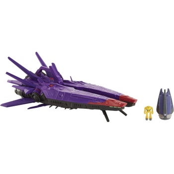 Hračka vesmírna loď Zurg Mothership, s figúrkou Zyclops, fialová - N