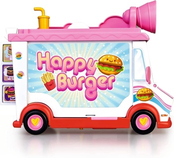 Hracia sada Pinypon Burger, food truck s bábikou, viacfarebná - N