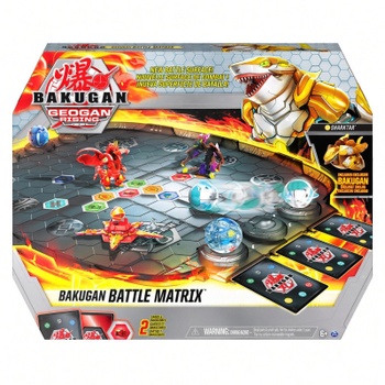 Herná aréna Bakugan Battle Matrix, pre 3 guličky, viacfarebná - N
