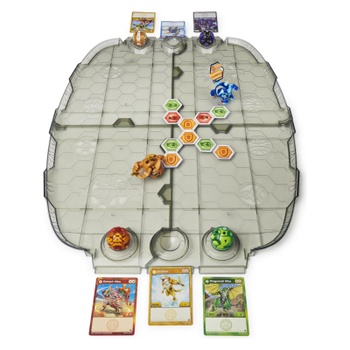 Herná aréna Bakugan Battle Matrix, pre 3 guličky, viacfarebná - N