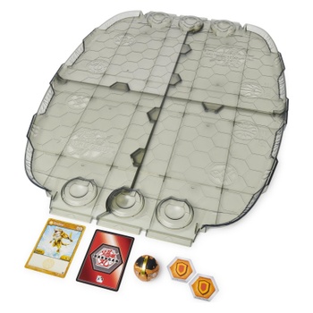 Herná aréna Bakugan Battle Matrix, pre 3 guličky, viacfarebná - N