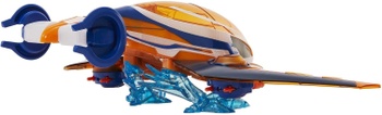 Zberateľské lietadlo Talon Fighter so strelami, 43 cm, oranžová - N