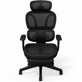 Ergonomická kancelárska stolička BS5BB-PRO, čierna - N