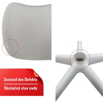 Detská ergonomická stolička SC04G, šedá - B