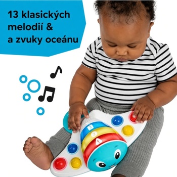Hračka pre bábätká Baby Einstein Stingray Popper, od 6 mesiacov, viacfarebná - N