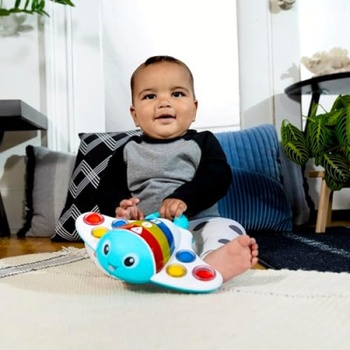 Hračka pre bábätká Baby Einstein Stingray Popper, od 6 mesiacov, viacfarebná - N