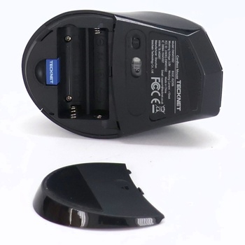 Bezdrôtová myš TECKNET, 4800 DPI 2.4G bezdrôtová myš s USB prijímačom, výdrž batérie 30 mesiacov,